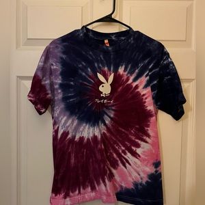 Playboy Ace of Spades T-Shirt Tie-Dye